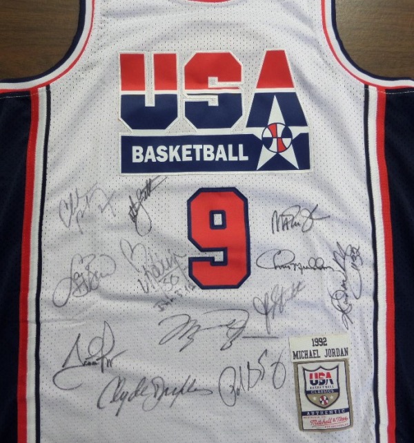 michael jordan jersey dream team