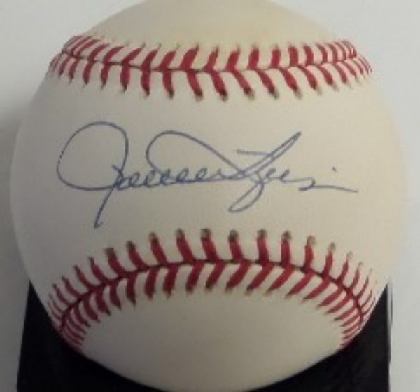 This Official American League Baseball from Rawlings is cubed in EX/MT condition, and comes blue ink-signed across the sweet spot by A's/Padres/Brewers HOF relief pitcher, Rollie Fingers.  The signature grades a clean, legible 8.5-9, and the ball comes affixed with a sticker from Sports World Collectibles (A46526) for authenticity purposes.  Ideal for any baseball collection and valued into the hundreds!